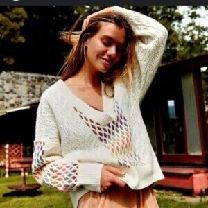 Maeve for Anthropologie 98 lambswool sweater XS